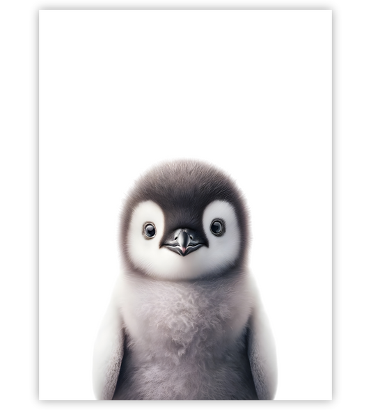 Poster, Wandbild von Tierbaby Pinguin